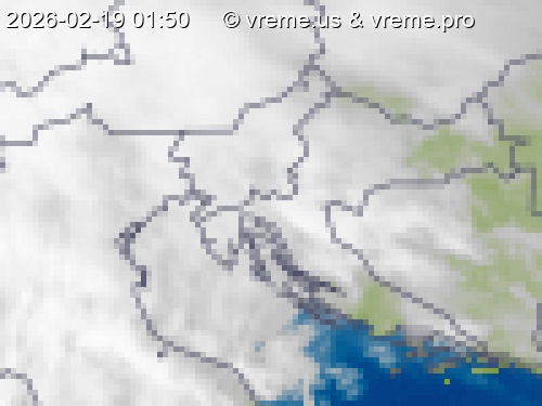 Oblačnost Slovenija