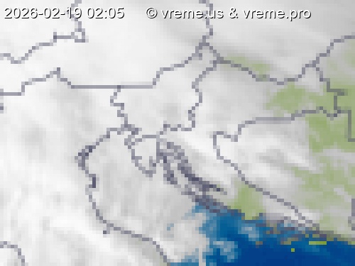 Oblačnost Slovenija