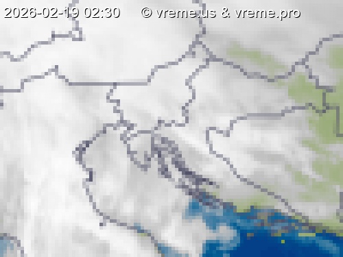 Oblačnost Slovenija