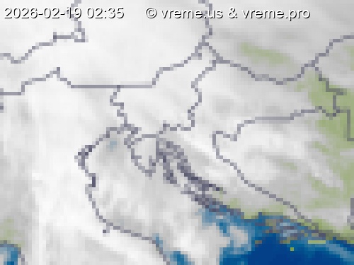 Oblačnost Slovenija