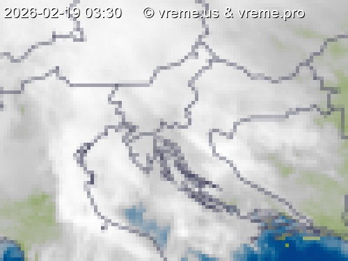 Oblačnost Slovenija