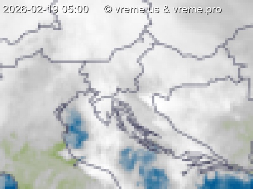 Oblačnost Slovenija