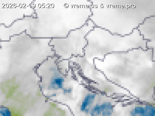 Oblačnost Slovenija