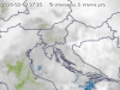 Oblačnost Slovenija