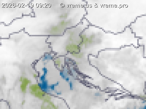Oblačnost Slovenija