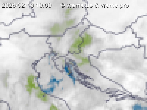 Oblačnost Slovenija