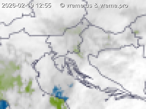 Oblačnost Slovenija