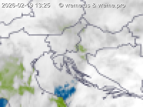 Oblačnost Slovenija