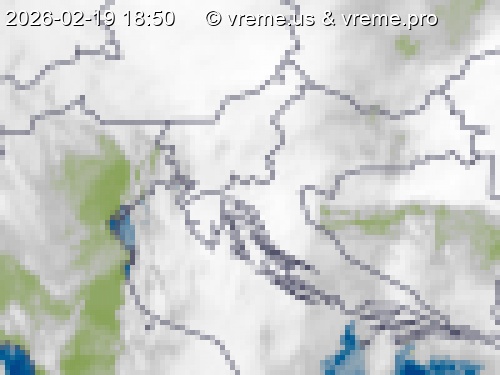 Oblačnost Slovenija