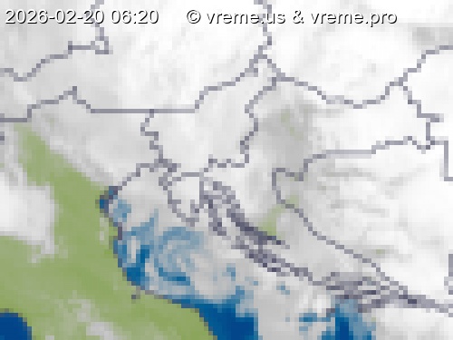 Oblačnost Slovenija
