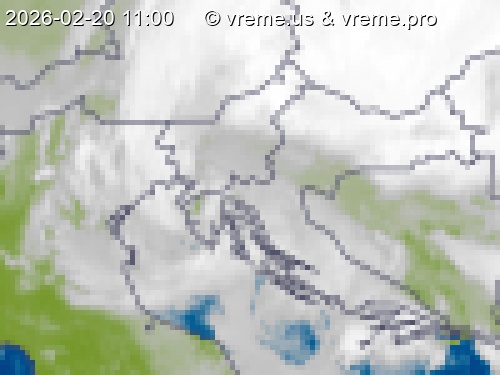 Oblačnost Slovenija