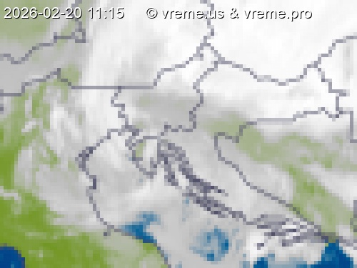 Oblačnost Slovenija