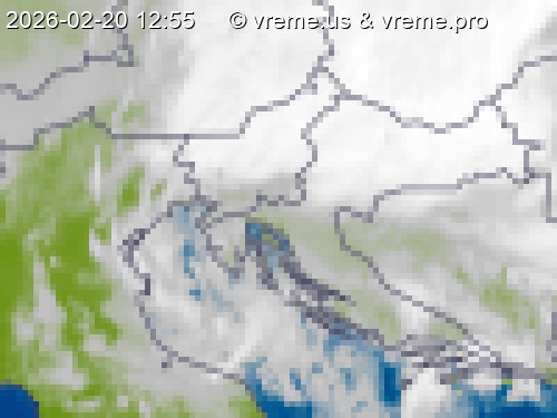 Oblačnost Slovenija