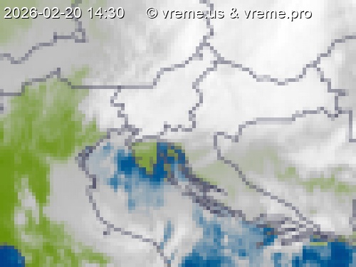 Oblačnost Slovenija