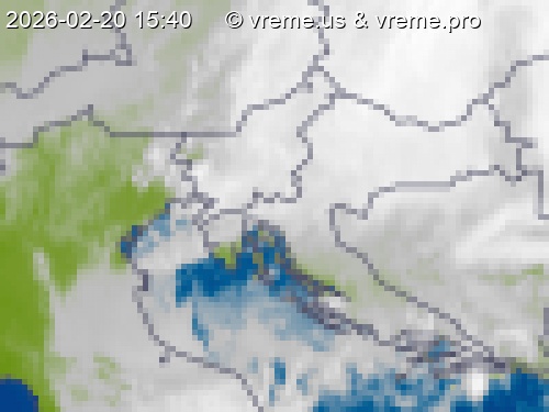 Oblačnost Slovenija