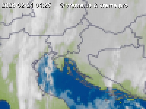 Oblačnost Slovenija