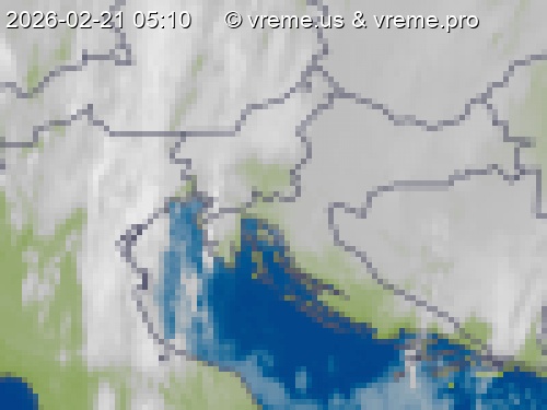 Oblačnost Slovenija