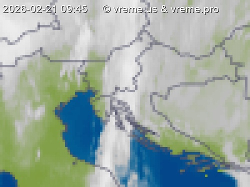 Oblačnost Slovenija