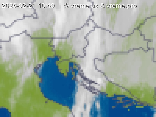 Oblačnost Slovenija