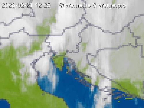 Oblačnost Slovenija