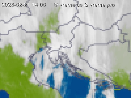 Oblačnost Slovenija