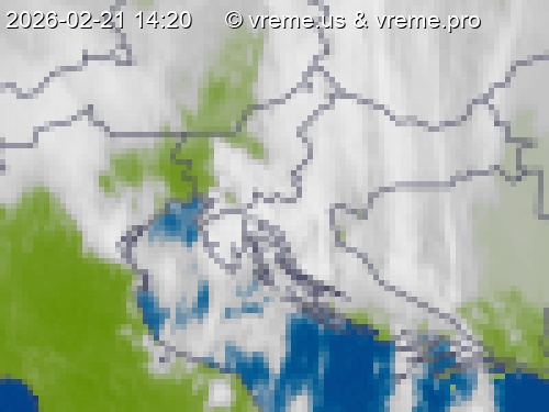 Oblačnost Slovenija