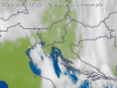 Oblačnost Slovenija