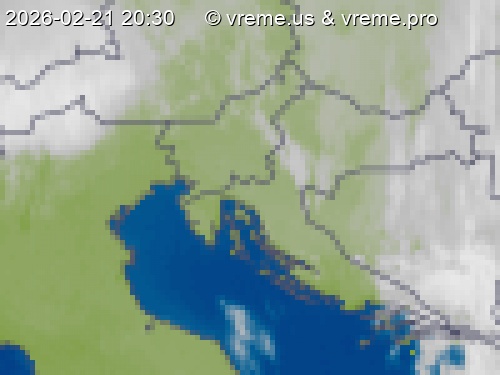 Oblačnost Slovenija