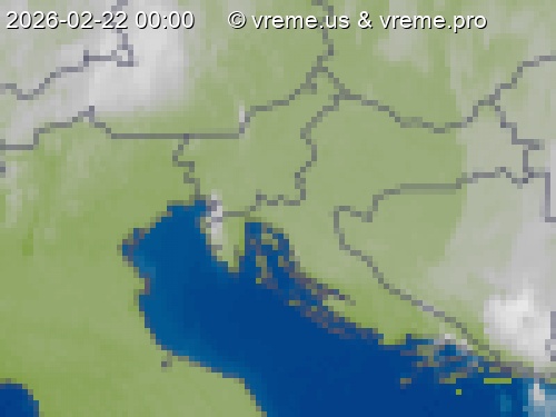 Oblačnost Slovenija