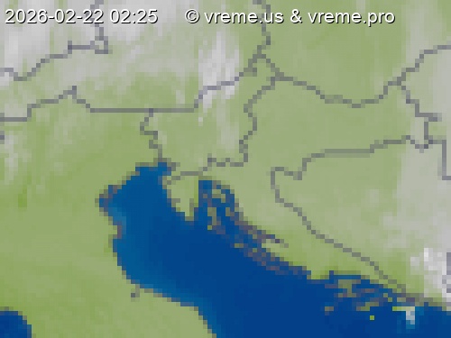 Oblačnost Slovenija