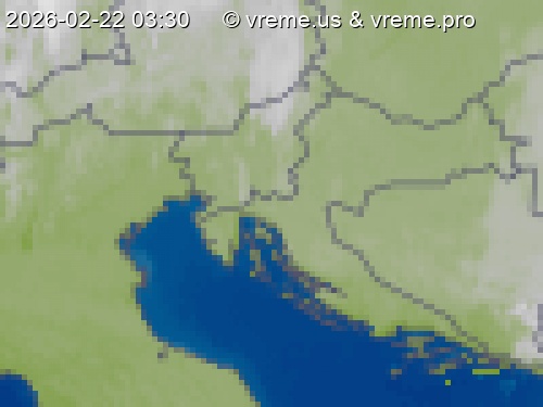 Oblačnost Slovenija