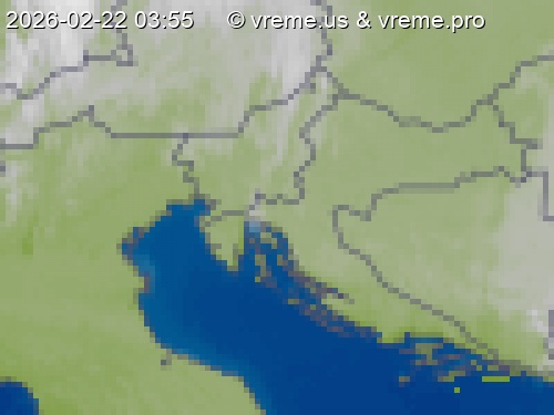 Oblačnost Slovenija