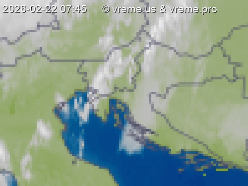 Oblačnost Slovenija