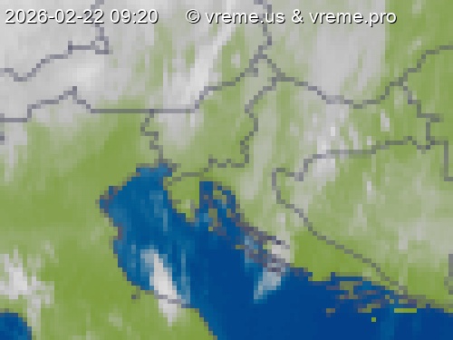 Oblačnost Slovenija