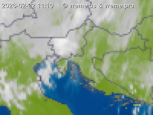 Oblačnost Slovenija