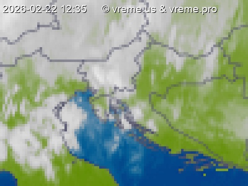 Oblačnost Slovenija