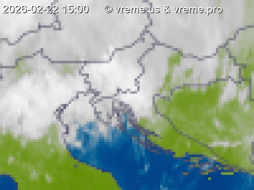 Oblačnost Slovenija