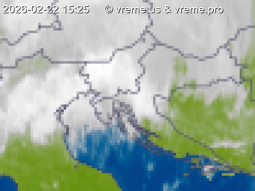 Oblačnost Slovenija