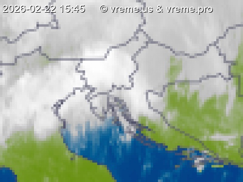 Oblačnost Slovenija