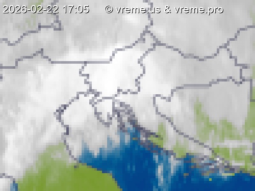 Oblačnost Slovenija