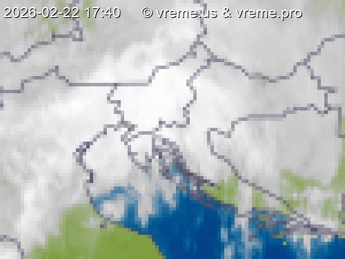 Oblačnost Slovenija