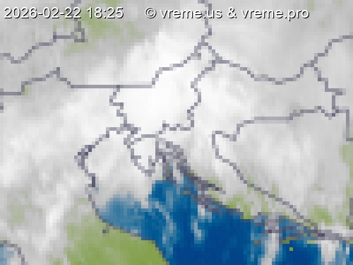 Oblačnost Slovenija