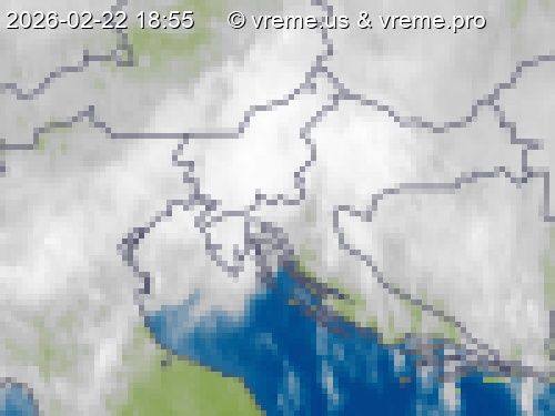 Oblačnost Slovenija