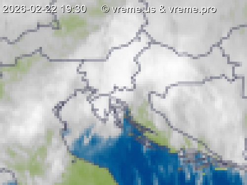 Oblačnost Slovenija