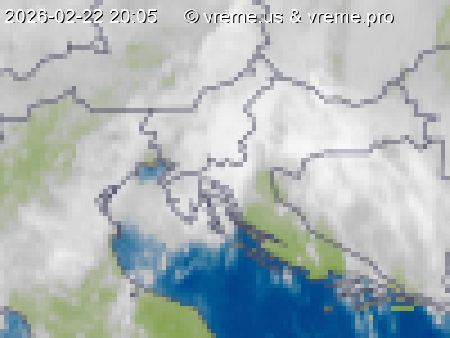 Oblačnost Slovenija