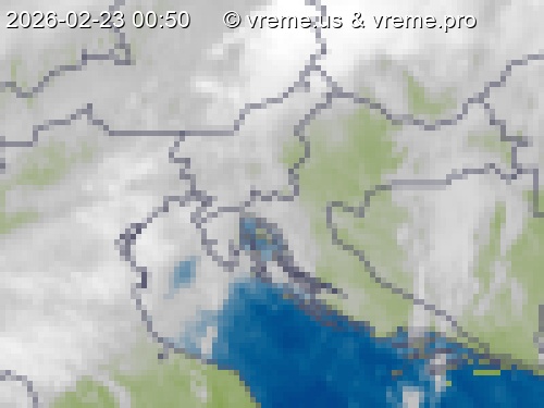 Oblačnost Slovenija