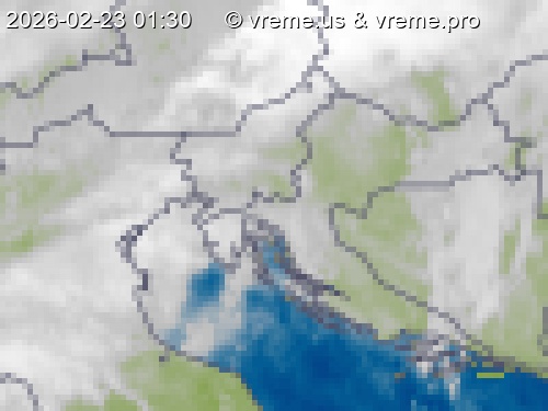 Oblačnost Slovenija