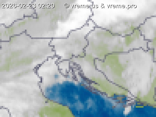 Oblačnost Slovenija