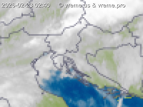 Oblačnost Slovenija
