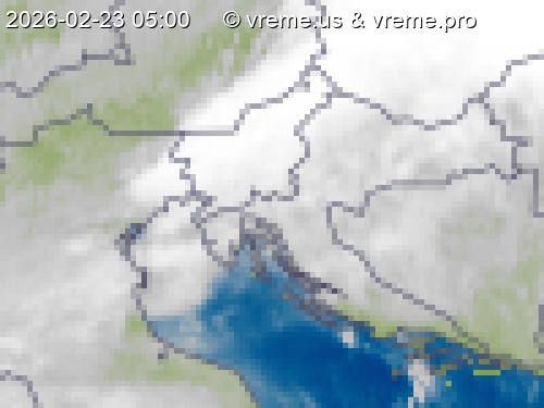 Oblačnost Slovenija